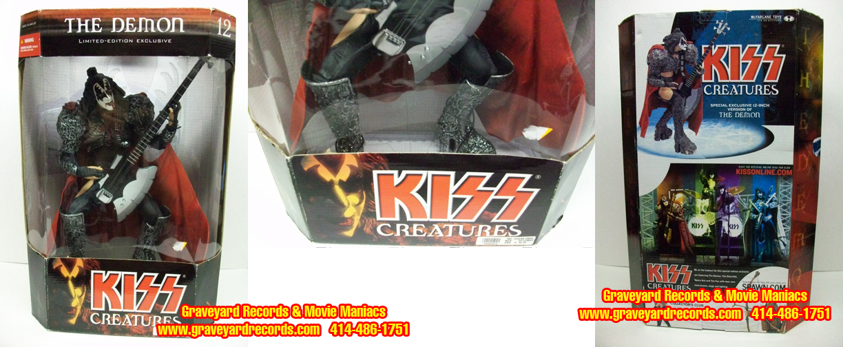 12" Kiss Creatures Of The Night Demon - Rough Packaging